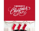Merry Christmas Decal Christmas  Window Decal  Wall Decal, Car Decal, Laptop Decal - Christmas Decor
